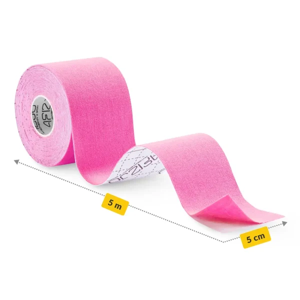Bandă kinesiologică Kinesio Tape, 5 cm x 5 m (2)